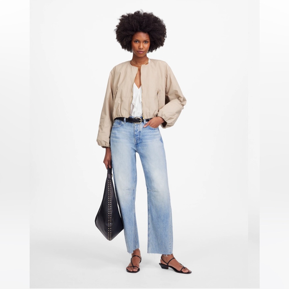 Madewell the darted barrel leg jeans size 28 new